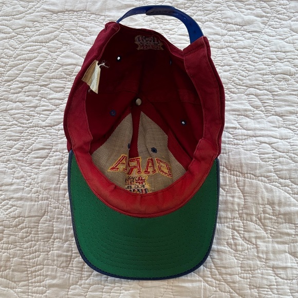 Men’s Barça Embroidered Baseball Cap - Red & Blue - Picture 2 of 3